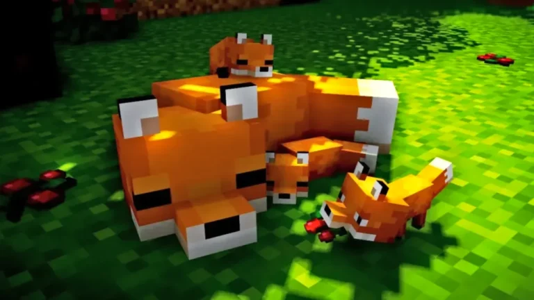 How to Tame a Fox in Minecraft - Taming Guide