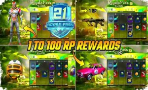 PUBG Mobile C1S2 M1 Royal Pass Rewards