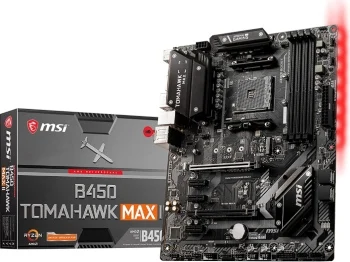 MSI B450 TOMAHAWK MAX II Best Budget Motherboard for Ryzen 5 3600