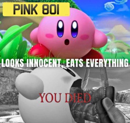 The Cutest Pink Boi Gaming Meme