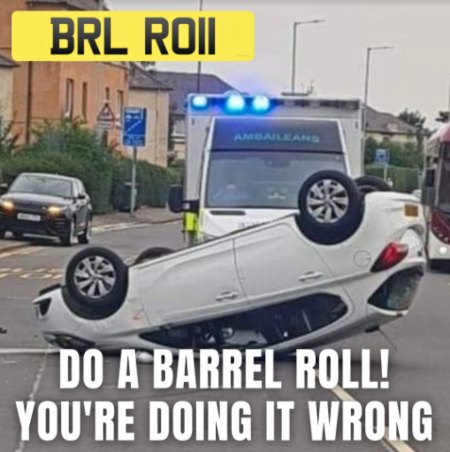 Do a Barrel Roll. You’re Doing It Wrong