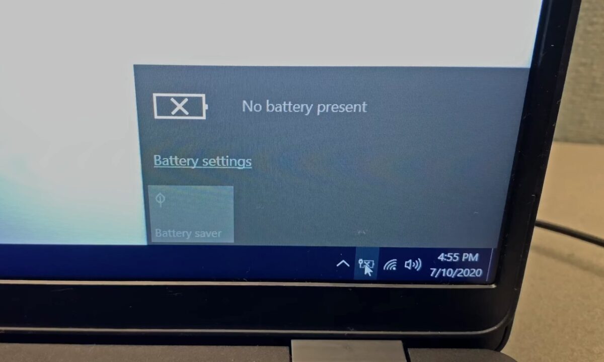 How to Fix No Battery Is Detected on Your Laptop
