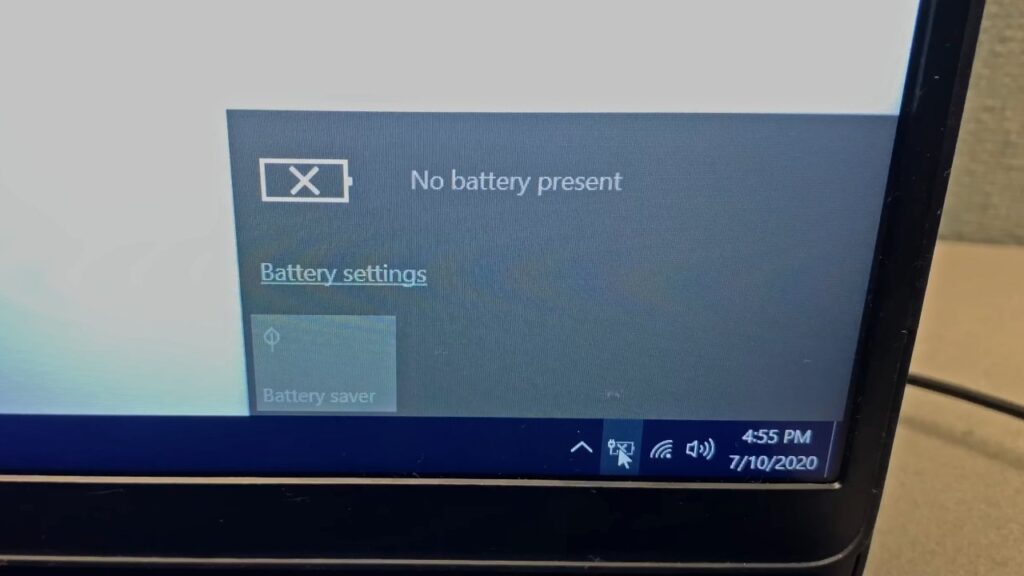 How to Fix No Battery Is Detected on Laptop