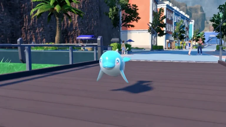 Finizen in Pokémon Scarlet and Violet