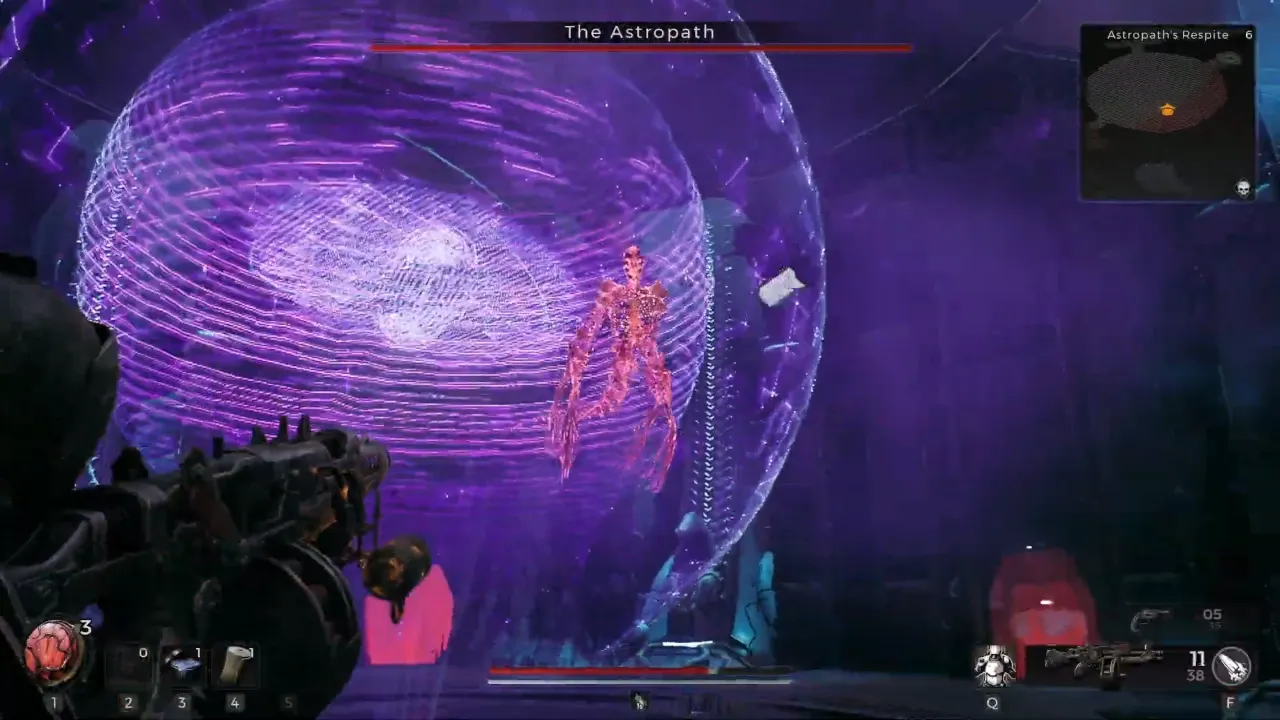 remnant 2 the astropath boss fight scene