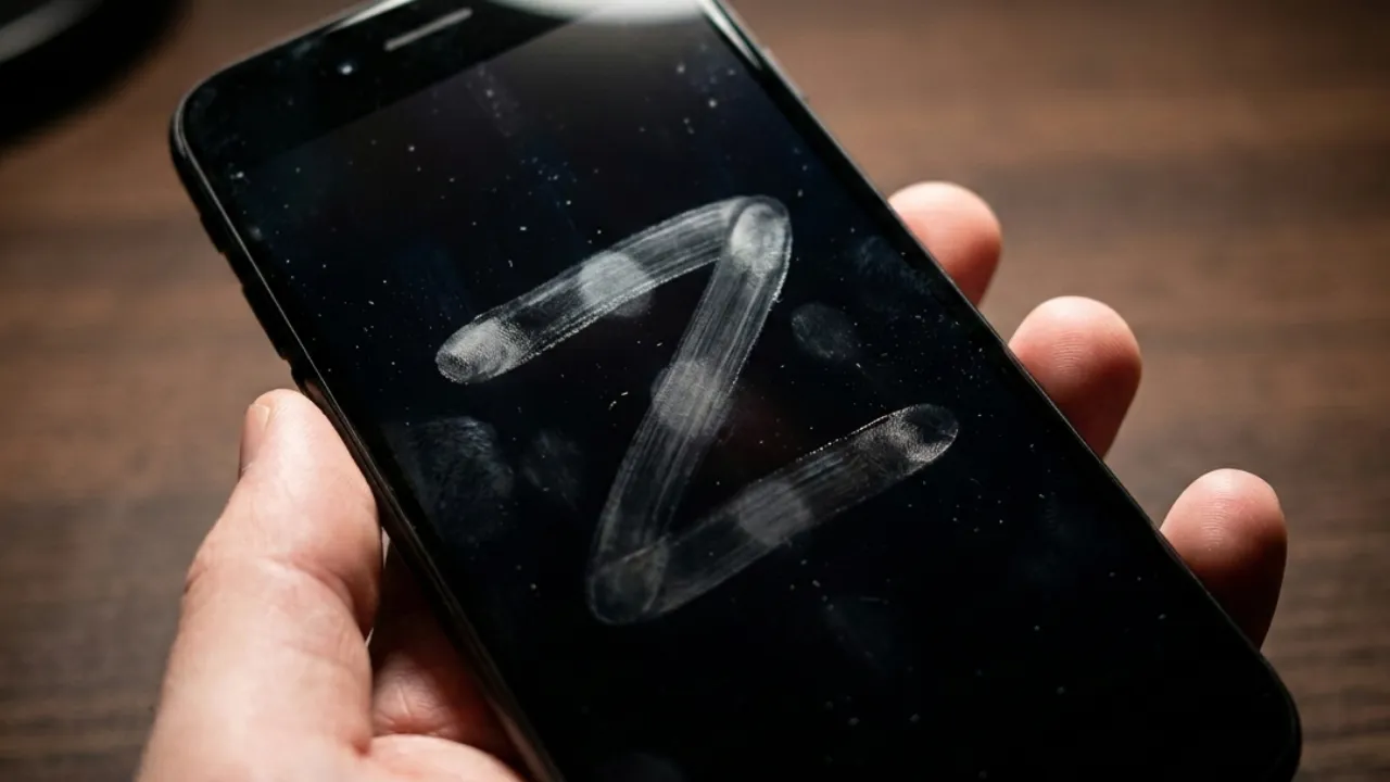 Swipe's Oily Marks on Screen