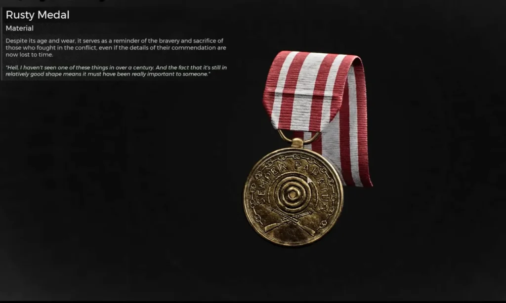 How to Get and Use the Rusty Medal in Remnant 2 Rusty Medal Remnant 2