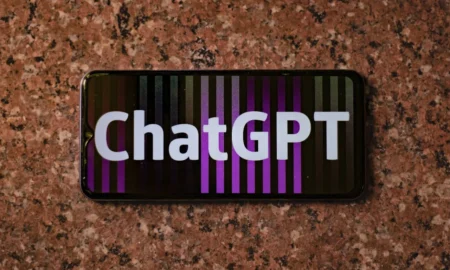 ChatGPT screen on mobile.