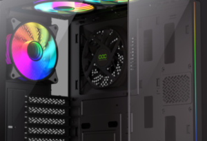 GameMax Launches Vista COC Gaming Case, Featuring Pillar-Less Design, Motherboard Tray Fan With COC Technology