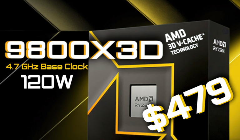 AMD Ryzen 7 9800X3D To Cost 9,  US Higher Than 7800X3D