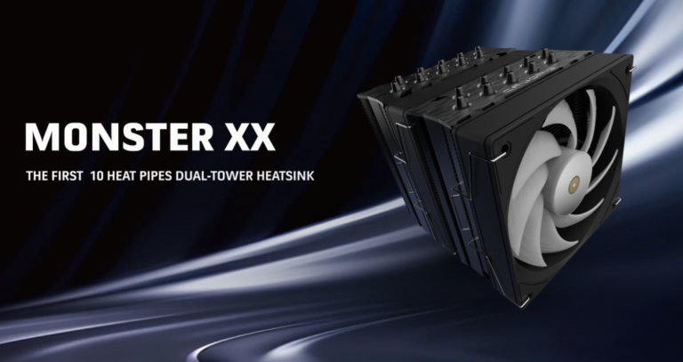 Cryorig Launches Monster XX Dual-Tower Cooler With Ten Heat Pipes & 300W Heat Dissipation, LGA 1851-Ready