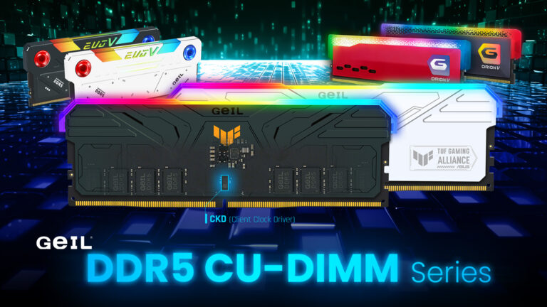 GeIL To Launch Next-Gen CUDIMM DDR5 Memory Modules, Up To 9200 MT/s