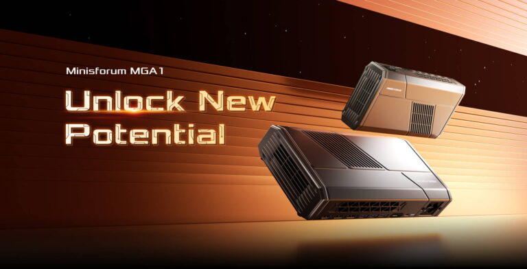 Minisforum Launches MGA 1 External GPU Featuring An 8 GB AMD Radeon RX 7600M XT