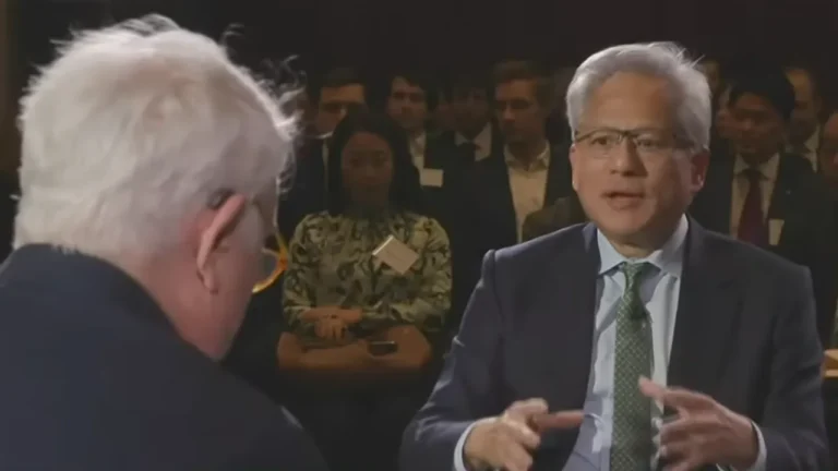 A captured shot of NVIDIA CEO Jensen Huang