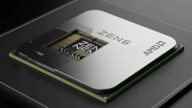 AMD’s Zen 6 Ryzen 10000 Desktop Chips Tipped to Scale Up to 24 Cores as Core War Heats Up AMD Zen 6 Ryzen processor concept image showing 12 core chiplet design.