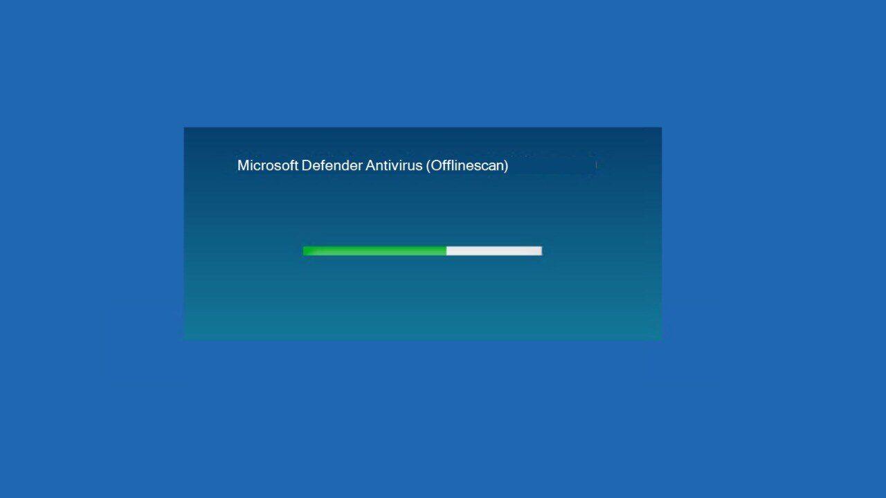 windows defender offline antivirus scan run